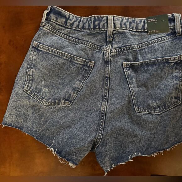 A New Day High Rise Cutoff Jean Shorts NWT Size Women's 8 - Picture 5 of 5